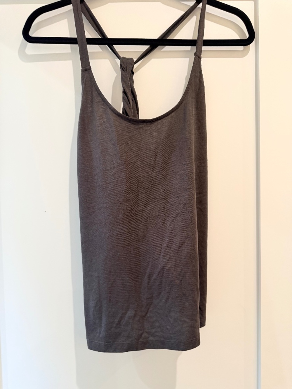 Ba&Sh BNWOT Black Tank Top with cross over back - Size FR 2/ US Medium